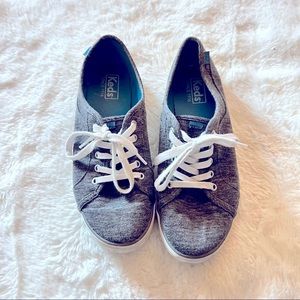 Grey Jersey Keds